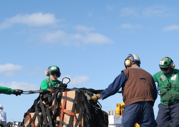 USS Ronald Reagan Action