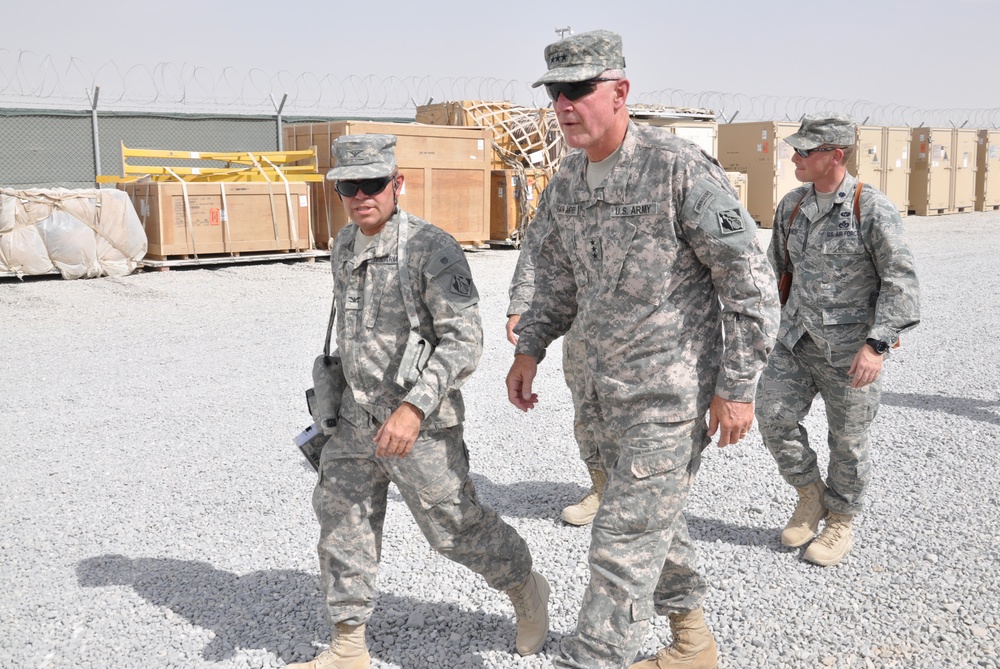 USACE general visits Afghanistan