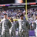 Select Maryland National Guard members were invited to M&amp;T Bank Stadium to watch the Baltimore Ravens game Nov. 7, 2010. The Veterans Day themed event featured a live feed to Iraq with Maryland Army National Guard Lt. Col. Nathan Crum, who is currently se
