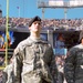 Maryland National Guard service members visit M&amp;T Bank Stadium Sunday November 7, for a Veterans Day celebration.