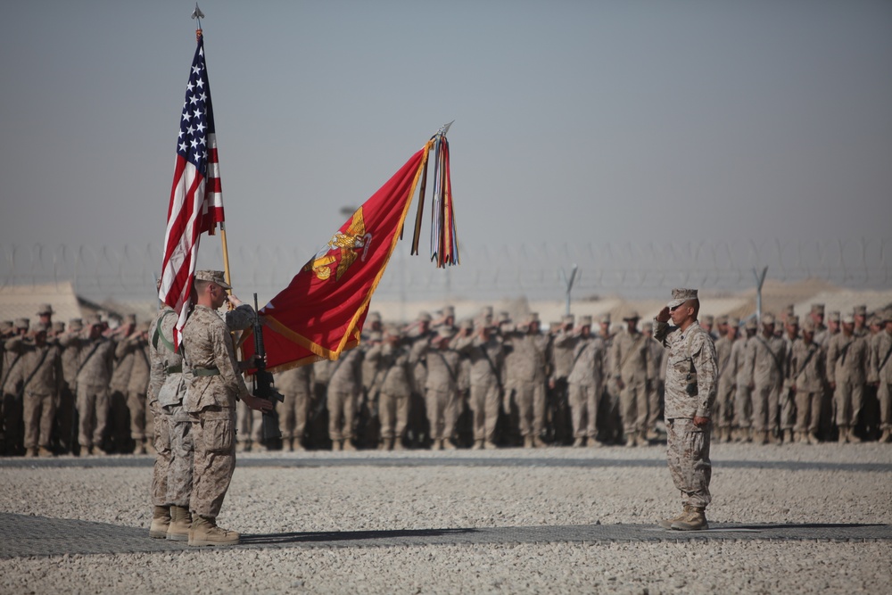 1st MLG FWD celebrates Marine Corps' 235th birthday