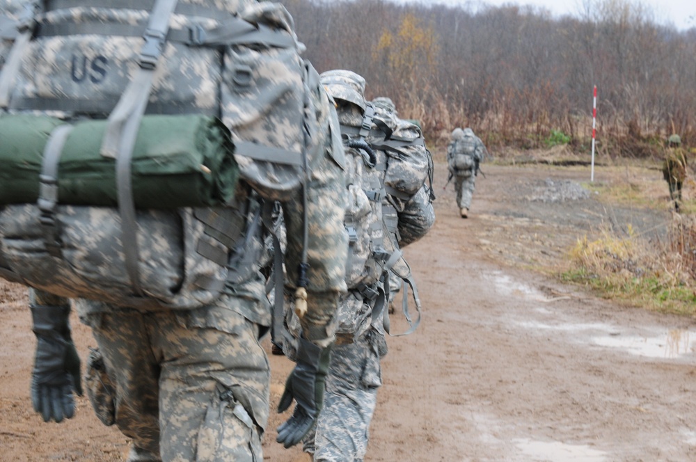 Missouri Army National Guard and Japanese military unite to overtake enemy forces