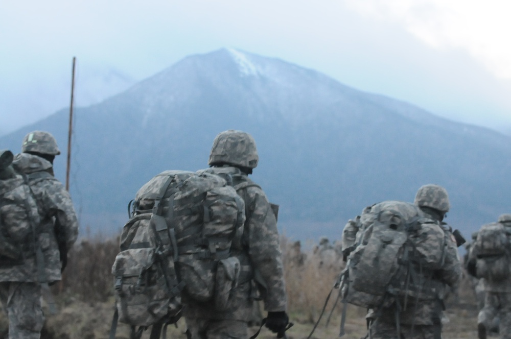 Missouri Army National Guard and Japanese military unite to overtake enemy forces