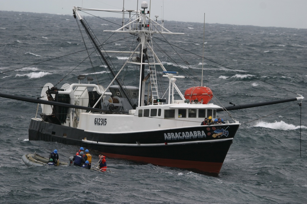 USS Bainbridge Approaches Abracadabra