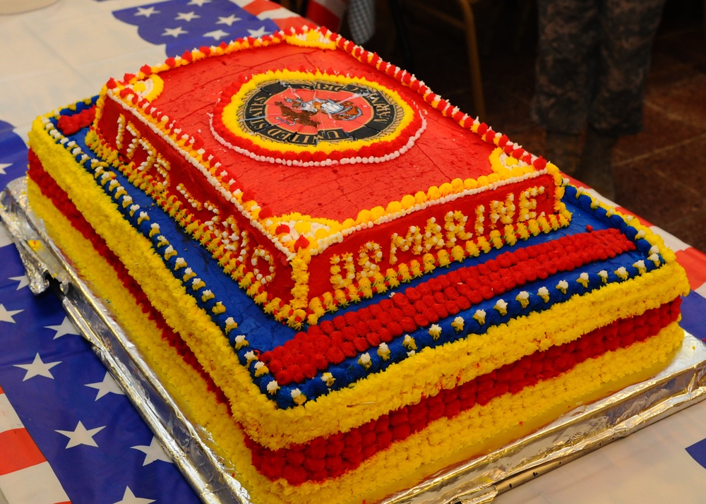 US Marines' 235th birthday on Camp Spann