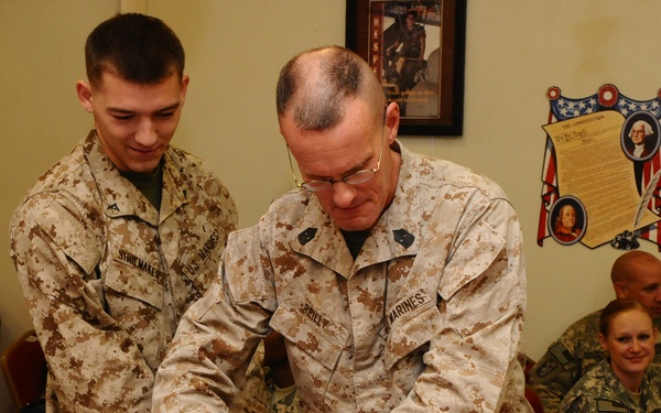 US Marines' 235th birthday on Camp Spann
