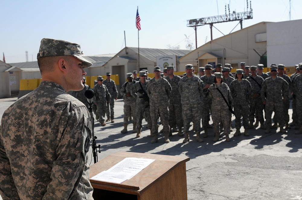 SD Soldiers serving in Afghanistan honor past veterans