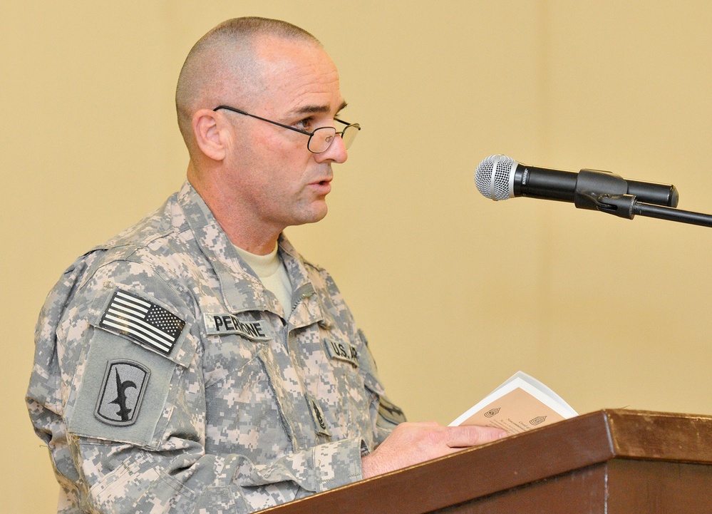 Task Force ODIN induct new NCOs