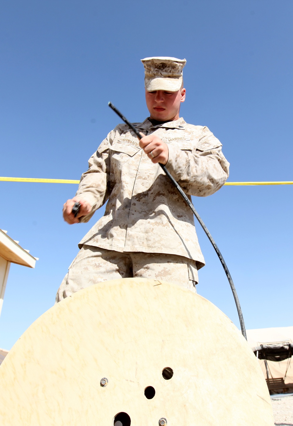 Communications Marines keep service members connected in Afghanistan