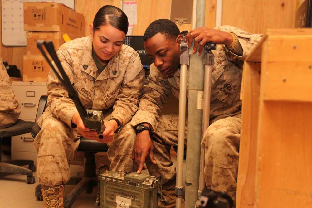 Communications Marines keep service members connected in Afghanistan