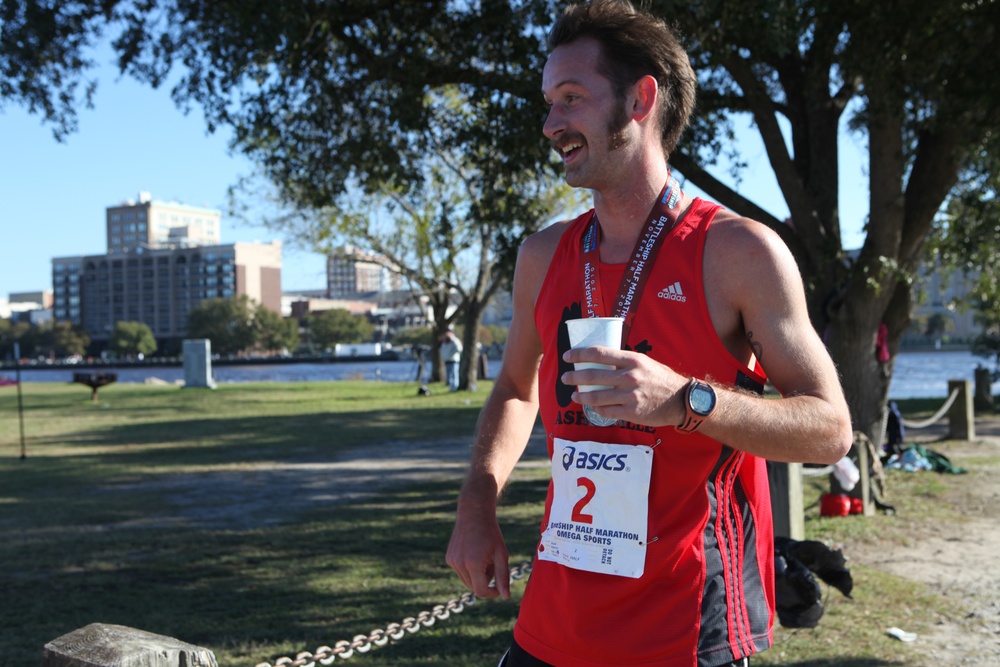 DVIDS Images Battleship USS North Carolina hosts half marathon