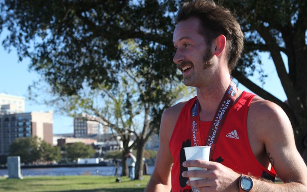 Battleship USS North Carolina hosts half marathon, 5K run