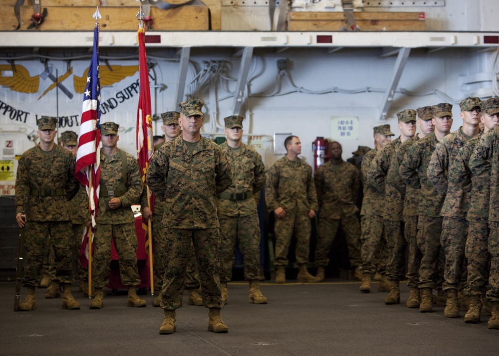 Marines, sailors celebrate 235th USMC birthday aboard USS Iwo Jima