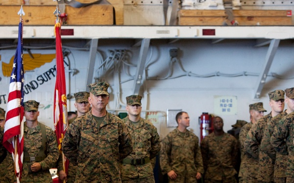 Marines, sailors celebrate 235th USMC birthday aboard USS Iwo Jima