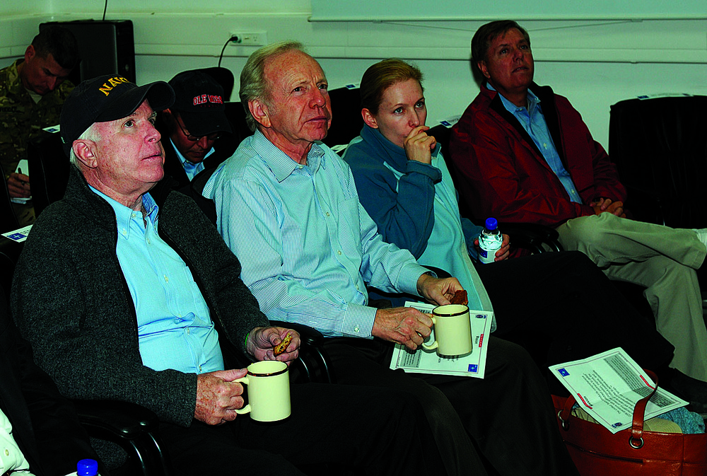 Senate delegation visits Afghanistan