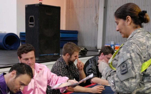 Comedians crack up Camp Bondsteel