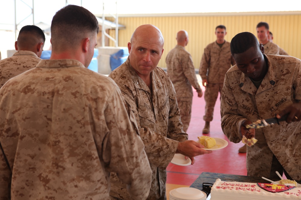 Camp Lemonnier Cake Cutting Ceremony