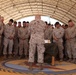 Camp Lemonnier Cake Cutting Ceremony