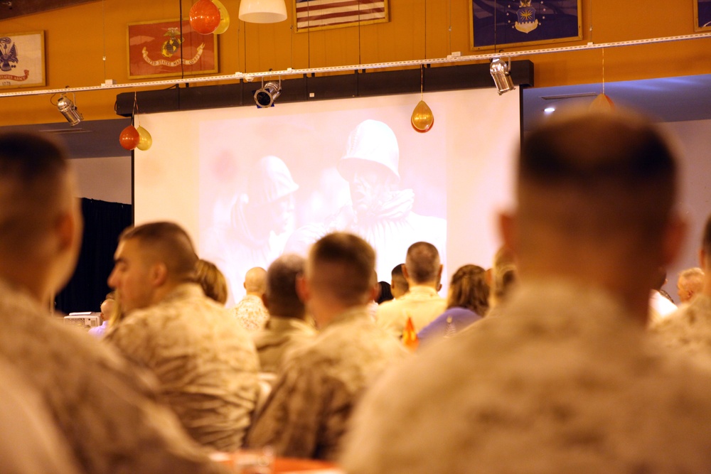 Camp Lemonnier Birthday Ceremony