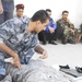 Iraqi Police, US Army train together on patching up wounds