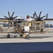 Replica Curtis bi-plane conducts a flyover celebrating 100 years of Naval Aviation