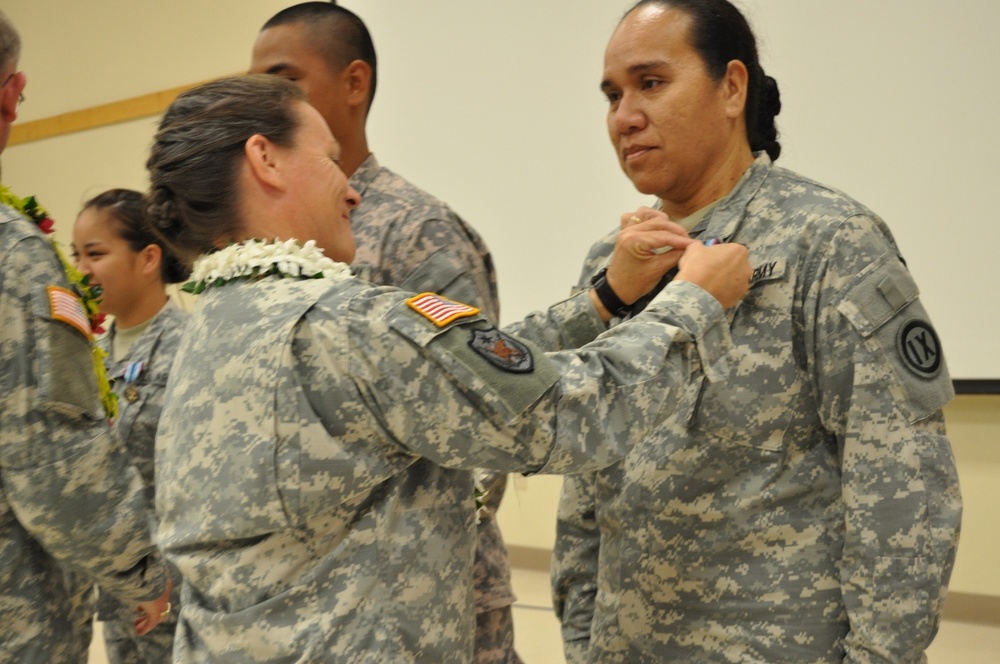 Reservists honored for disaster relief efforts