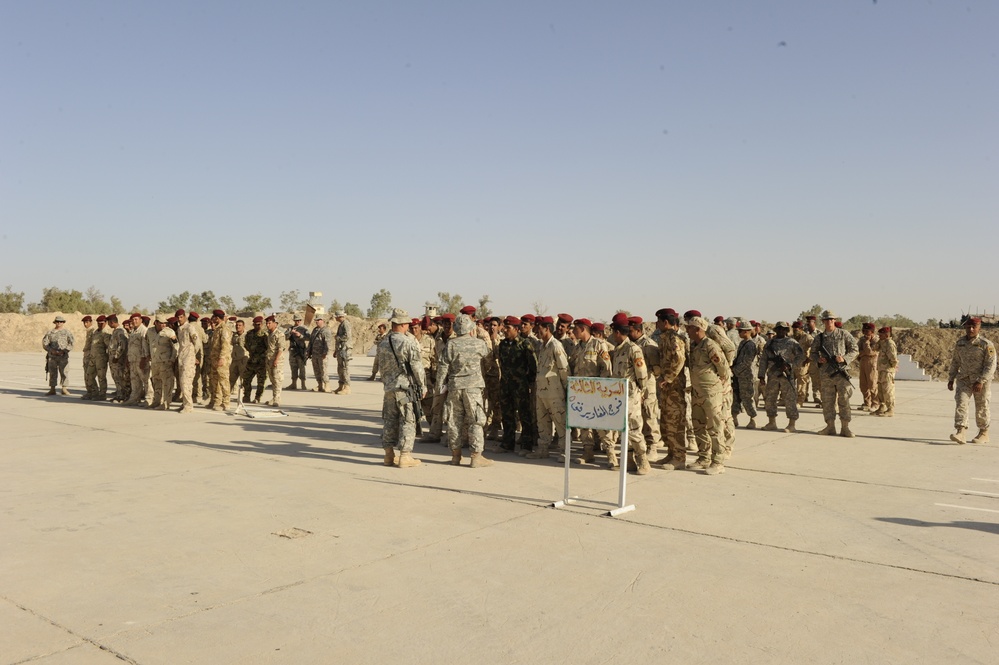 Graduation at FOB Cruz-Morris