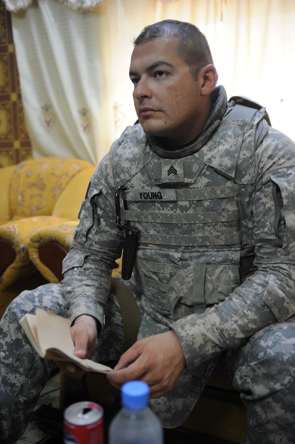 KLE in Al Qurna with Iraqi Police