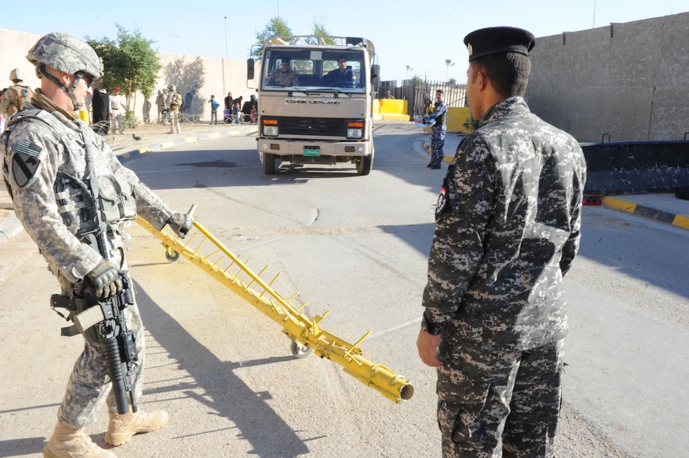 Family Visit Day at Iraqi Detention Facility