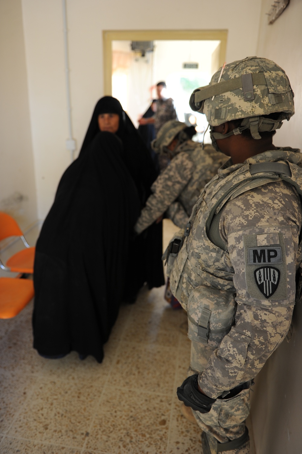 Family Visit Day at Iraqi Detention Facility