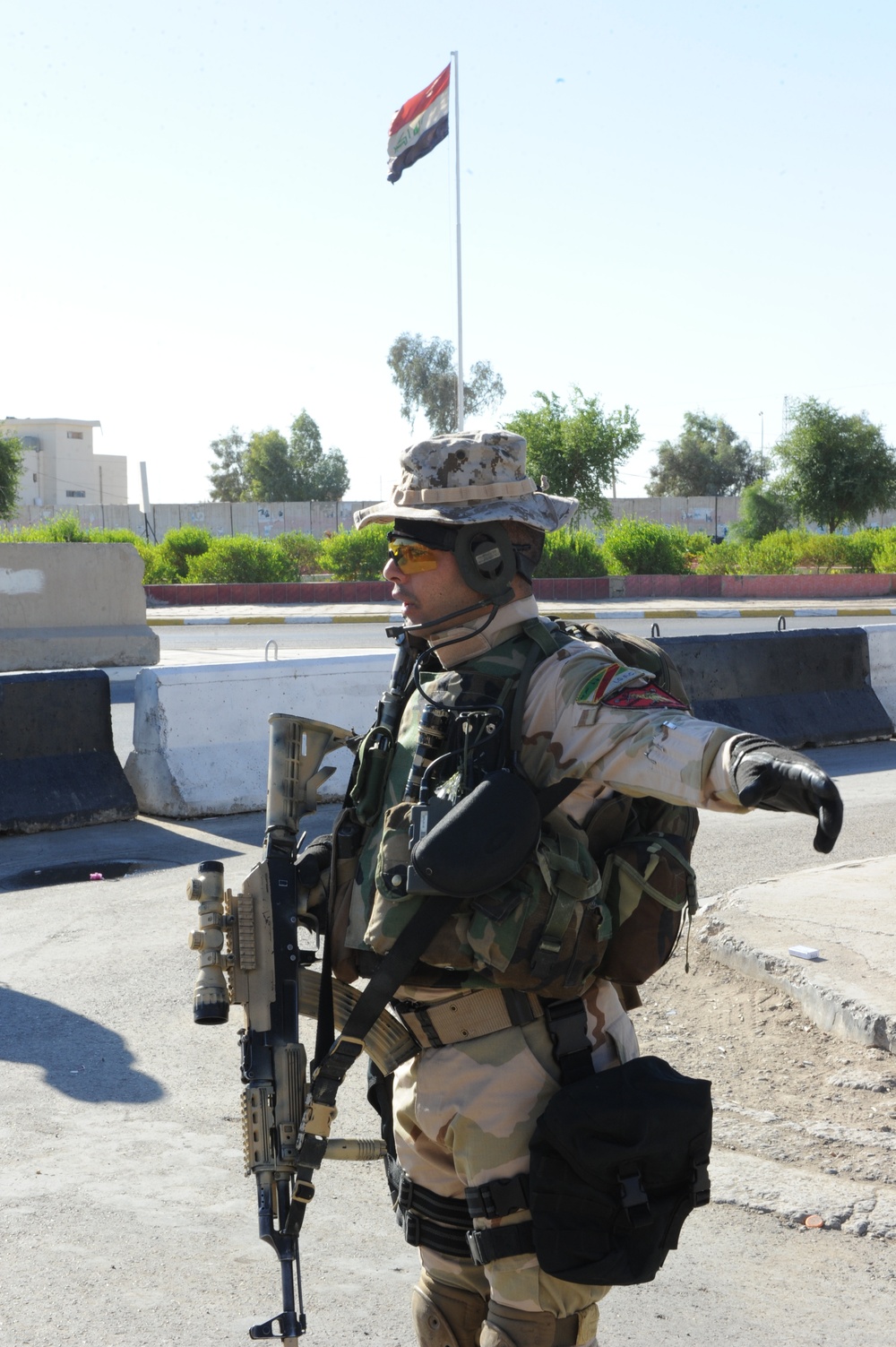 Family Visit Day at Iraqi Detention Facility