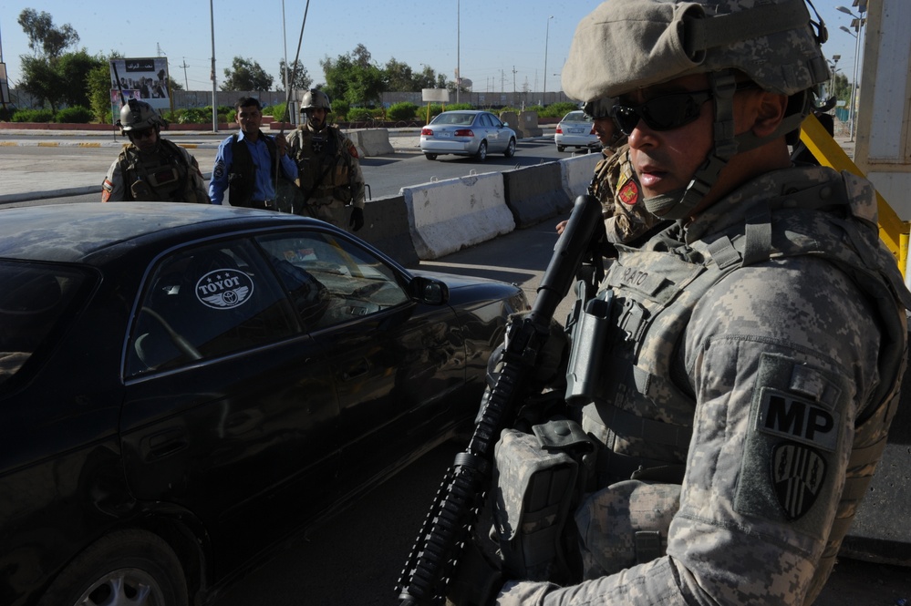 Family Visit Day at Iraqi Detention Facility