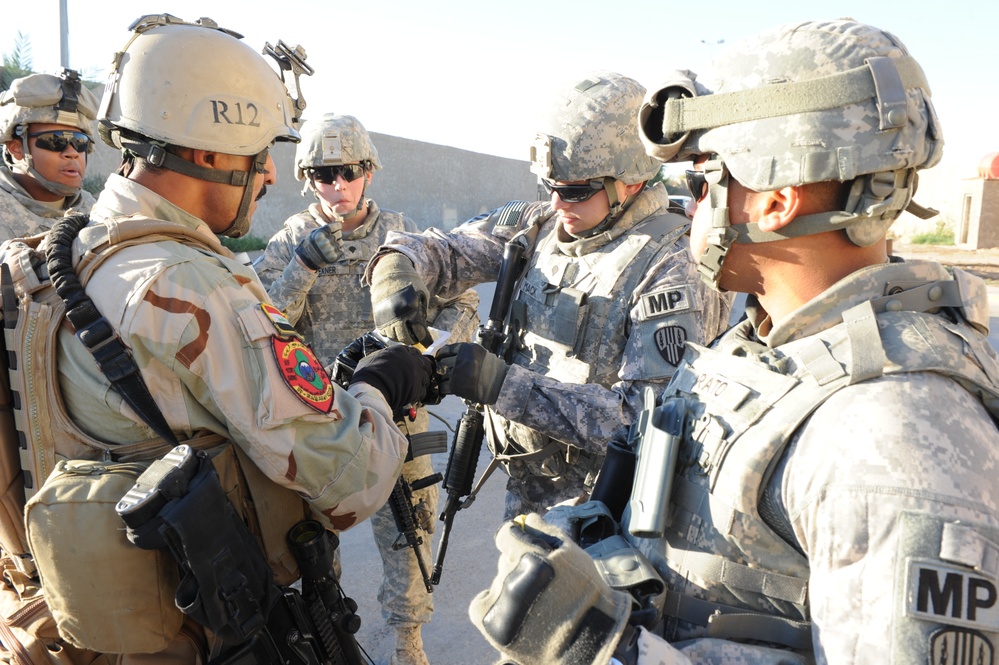 Family Visit Day at Iraqi Detention Facility