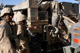 Wrecker crew keeps convoy rolling during Operation Steel Dawn II