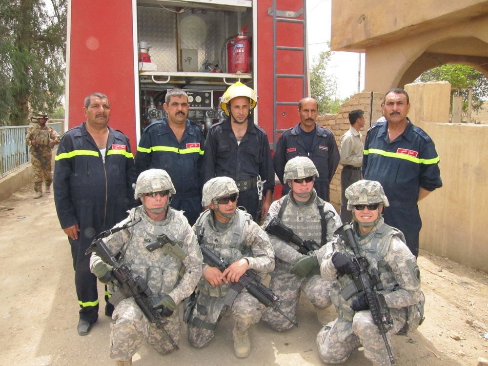 Once ragtag, Husayniyah firefighters becoming hot stuff