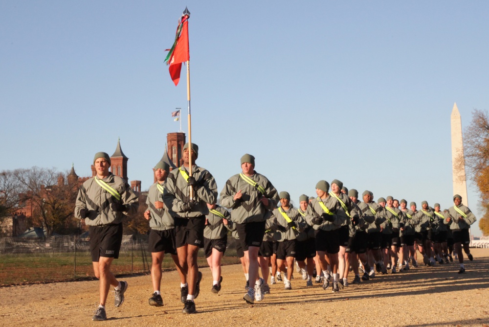 55th Signal Company National Mall Run