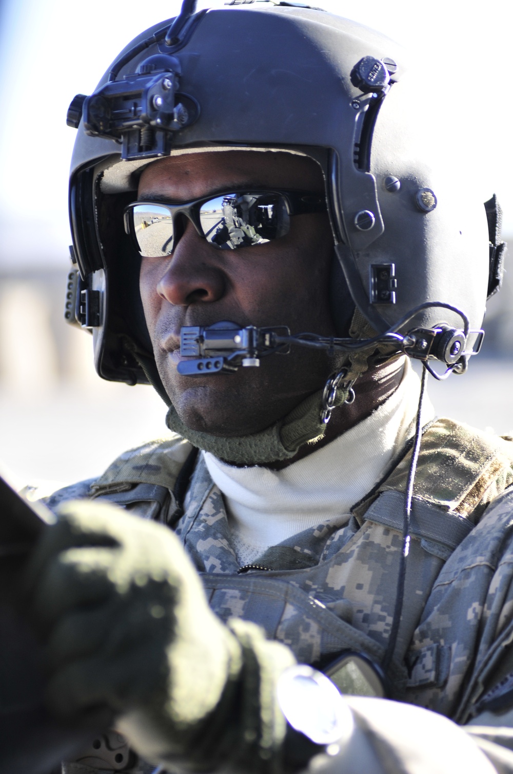 Task Force Eagle Assault's UH-60 Black Hawk Pilots and Crew Chief Transport Troops And Supplies