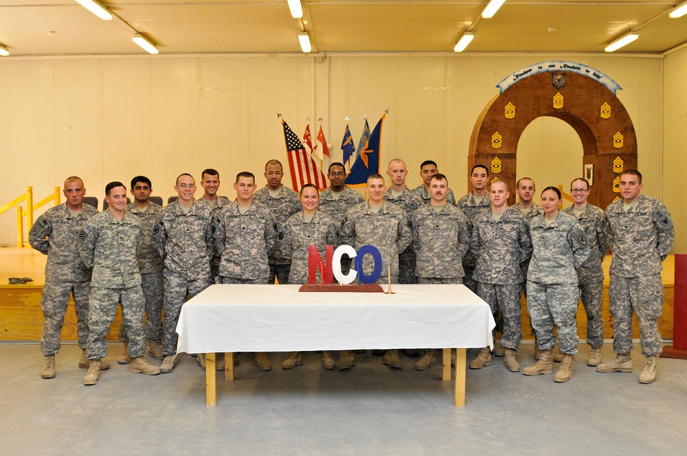 Task Force ODIN induct new NCOs