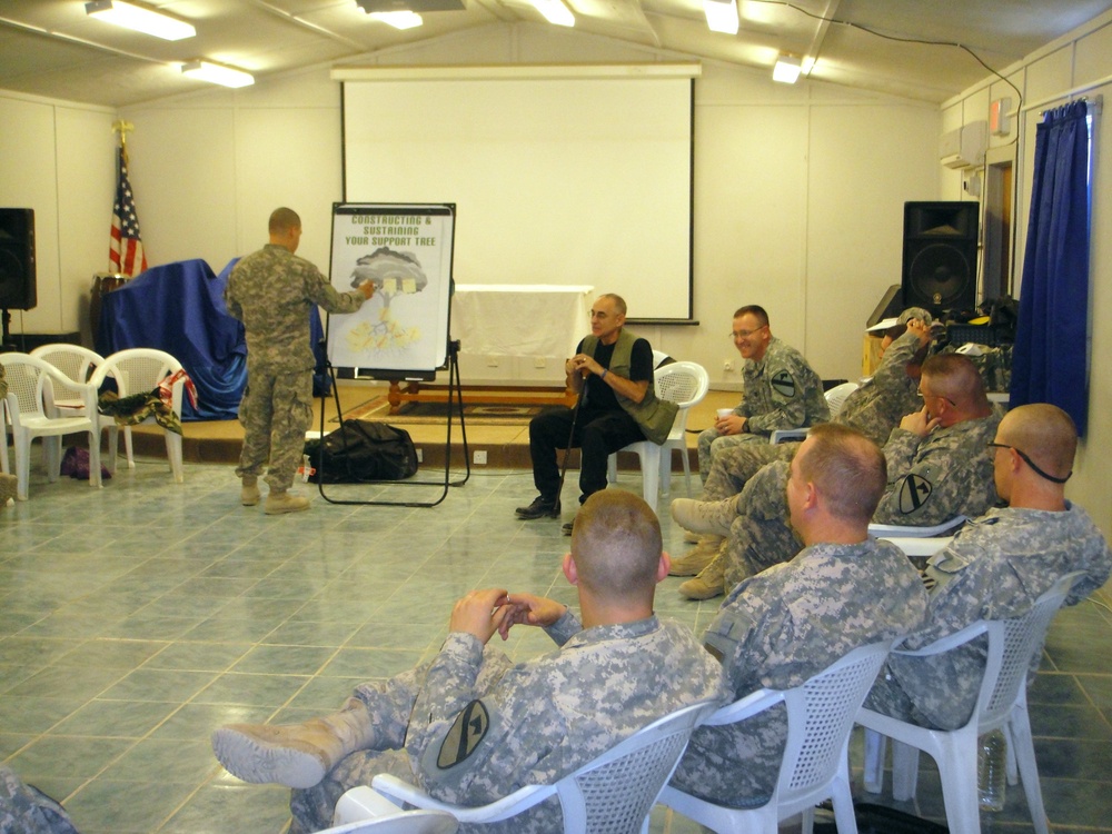 Long Knife Soldiers build morale, gain knowledge during SFI class