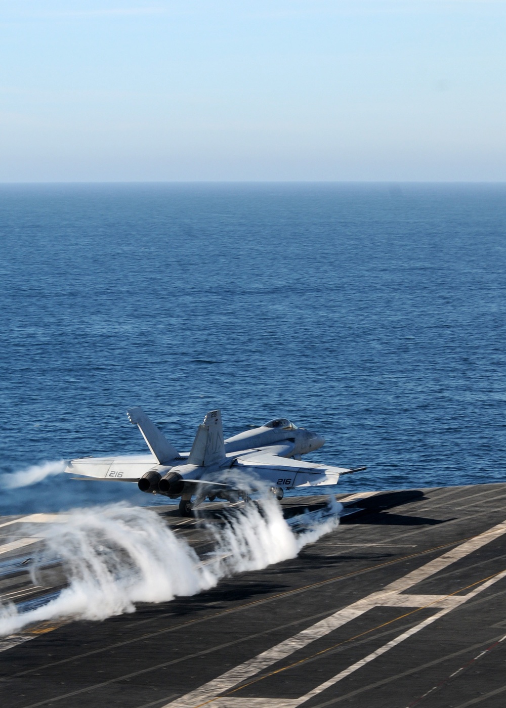 USS Ronald Reagan Action