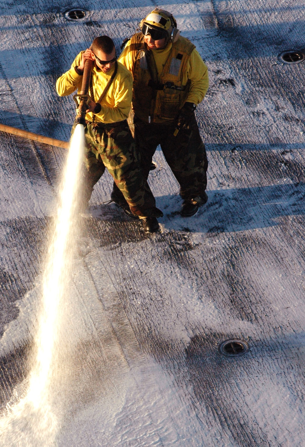 USS Ronald Reagan Action