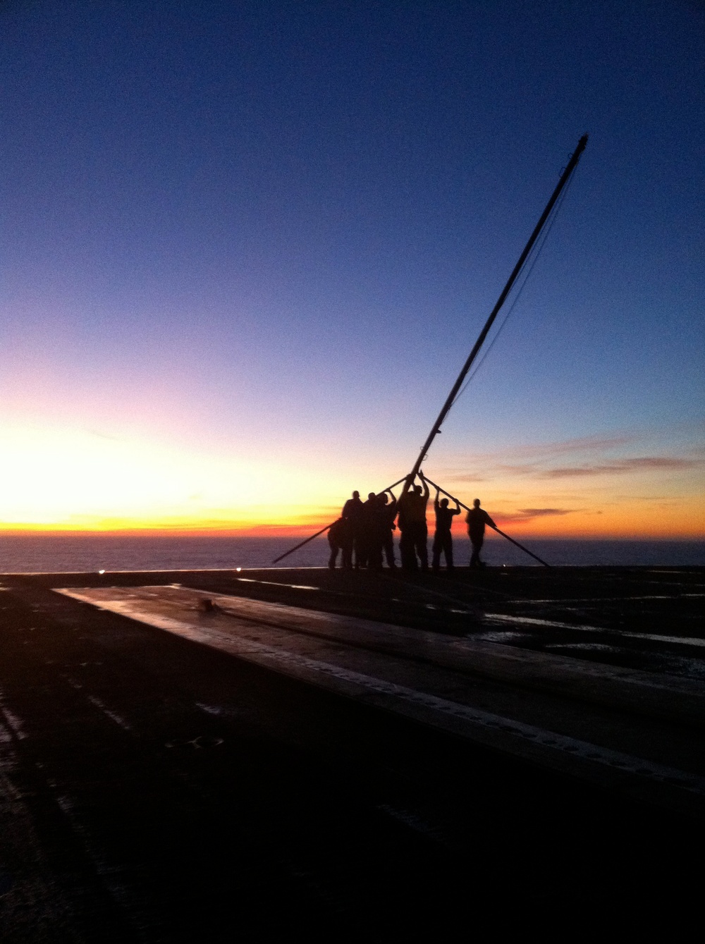 USS Ronald Reagan Action