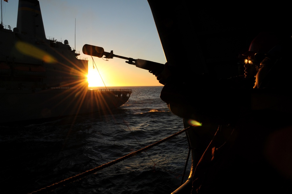 USS Ronald Reagan Action