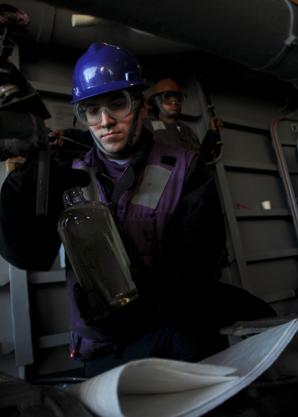 USS Ronald Reagan crew conduct daily activities