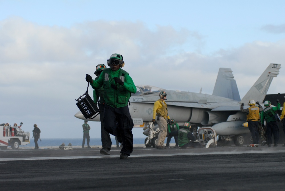 USS Ronald Reagan flight operations