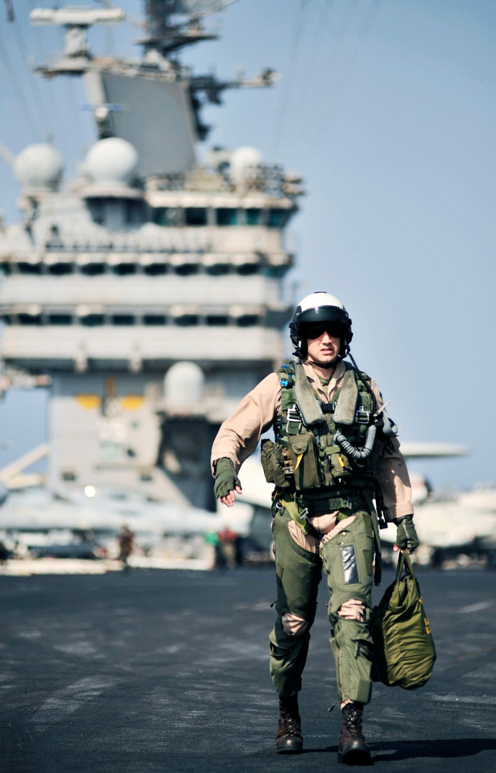 USS Harry S. Truman prepares for flight operations
