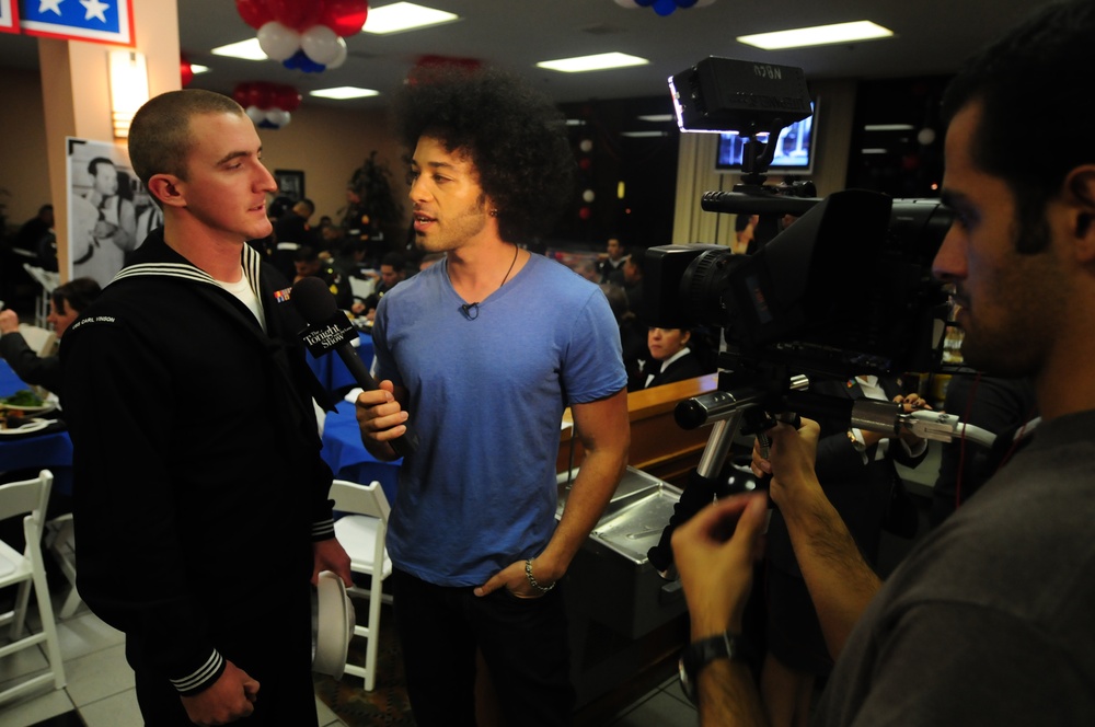 Sailor interviewed by The Tonight Show