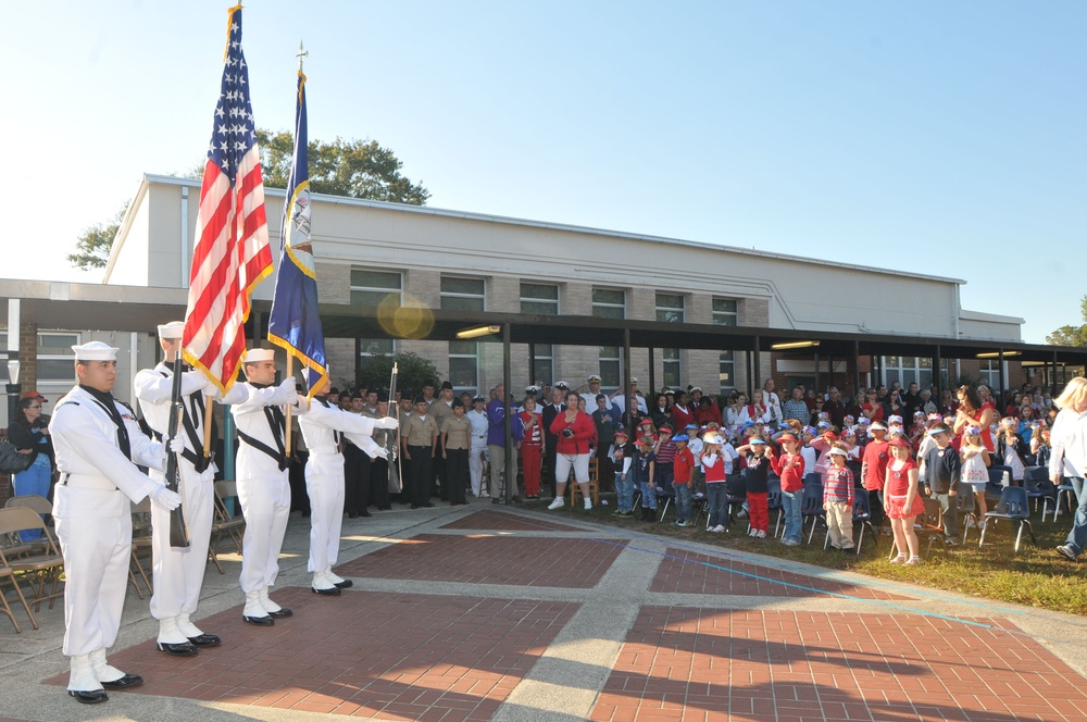 San Pablo Elementary honors Sailors and Marines at Veterans Day Celebration