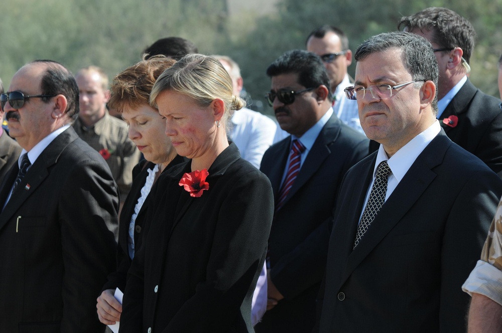 UK, US pay tribute to WWI fallen in Basra