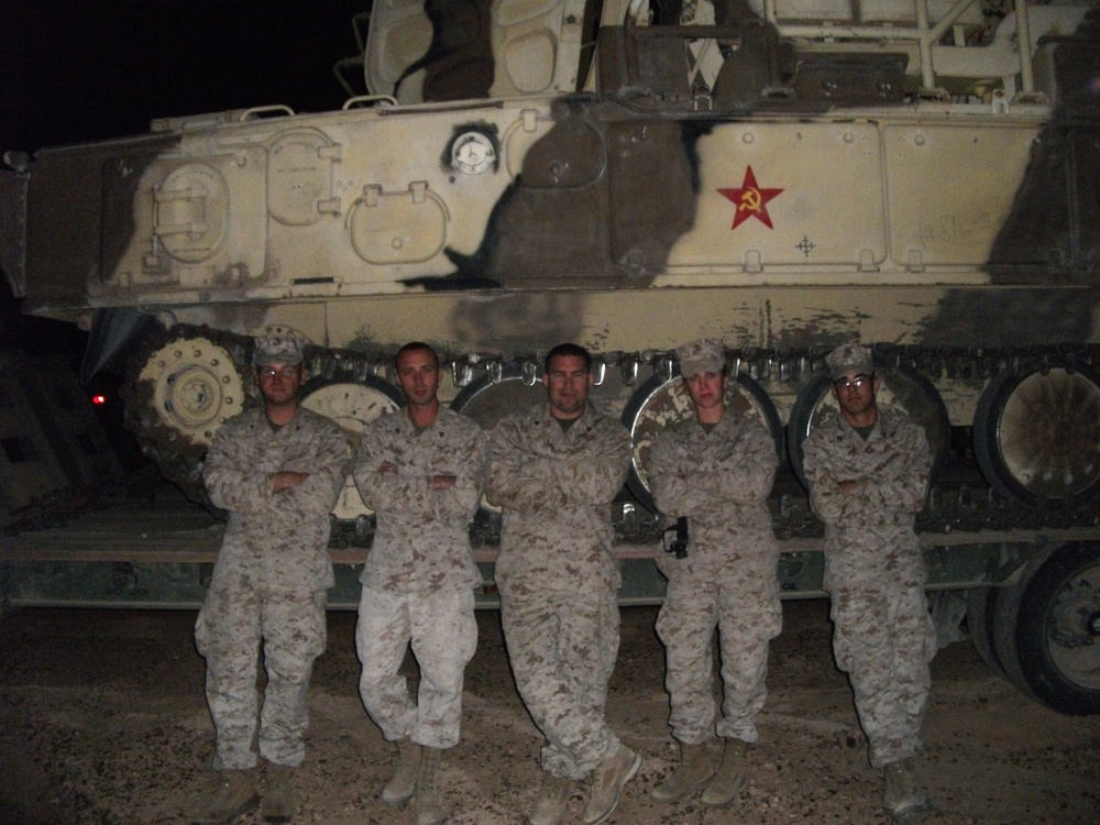 CLC-16 Marines transport Russian radar to training site